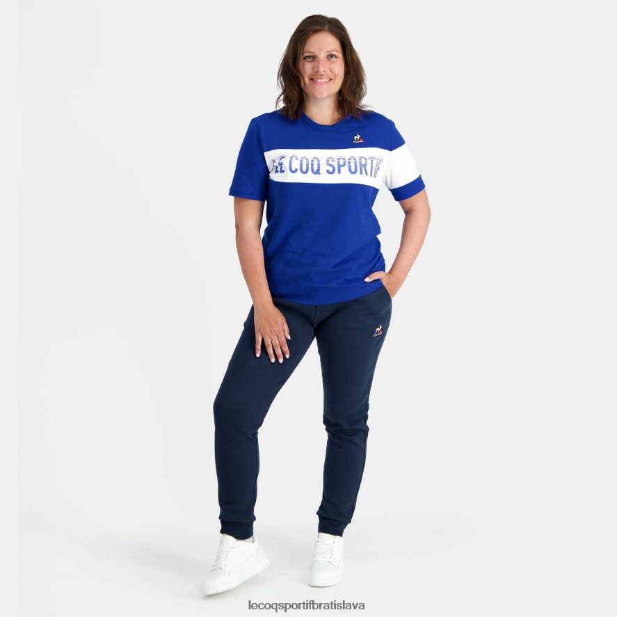 Le Coq Sportif oblečenie módne tričko modrej farby muži BF4DLN161