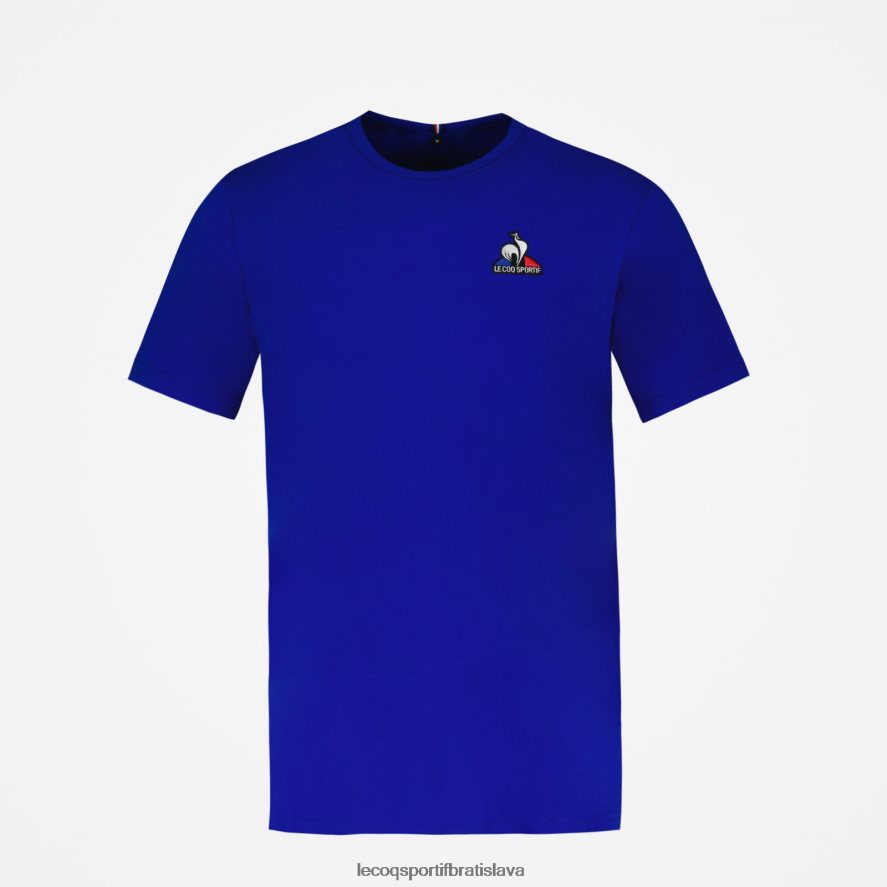 Le Coq Sportif oblečenie módne tričko modrej farby muži BF4DLN178