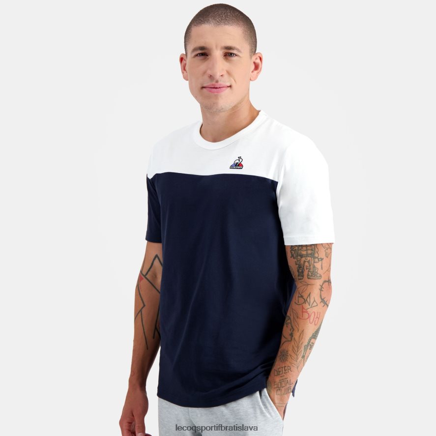 Le Coq Sportif oblečenie módne tričko modrej farby muži BF4DLN182