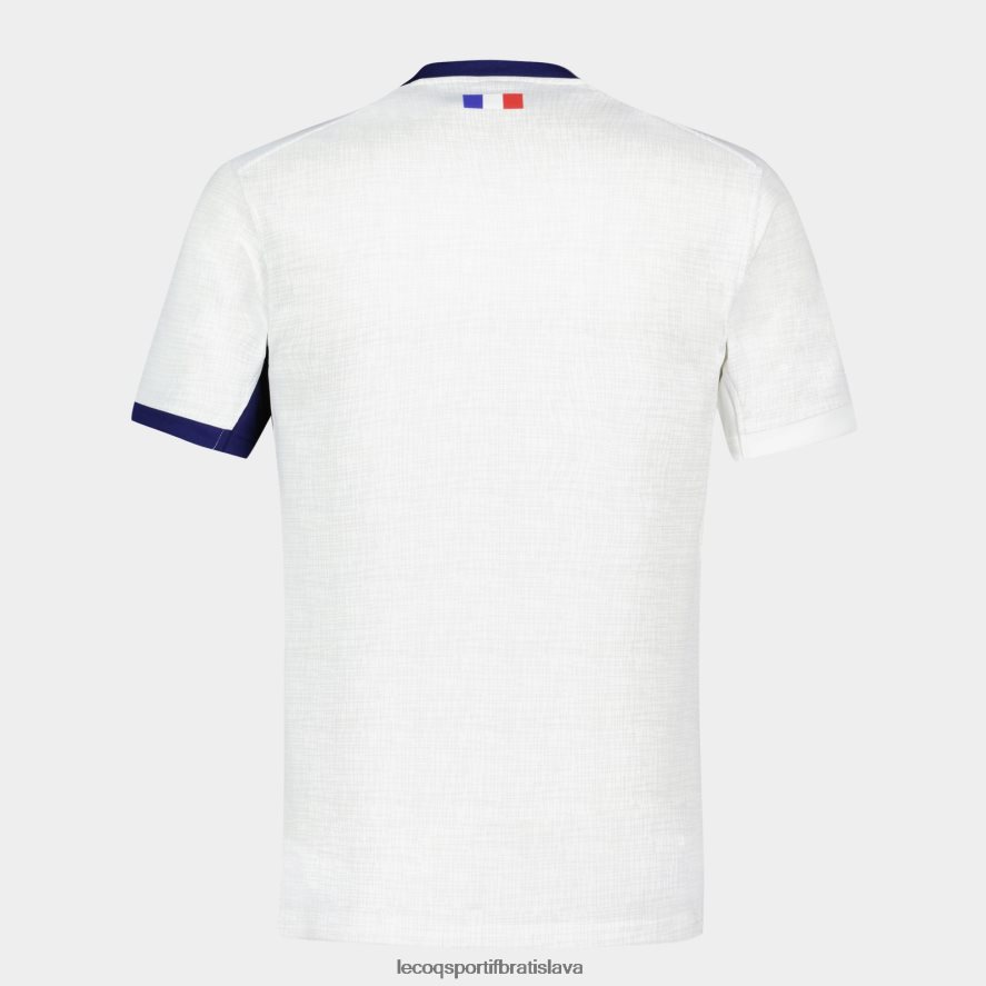 Le Coq Sportif oblečenie replika dresu xv de france - svetový pohár v rugby 2023 biela muži BF4DLN693