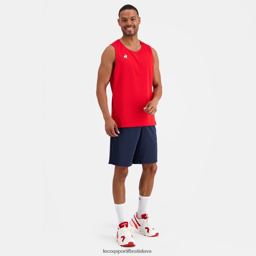 Le Coq Sportif oblečenie tielko červený muži BF4DLN196