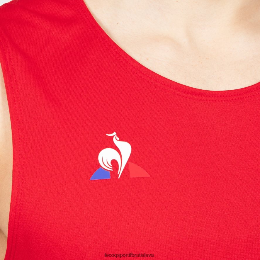 Le Coq Sportif oblečenie tielko červený muži BF4DLN196