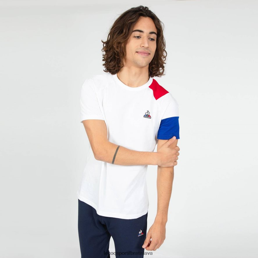 Le Coq Sportif oblečenie tričko biele muži BF4DLN191