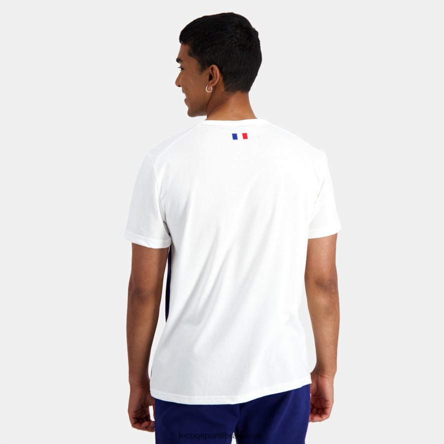 Le Coq Sportif oblečenie tričko biele muži BF4DLN215