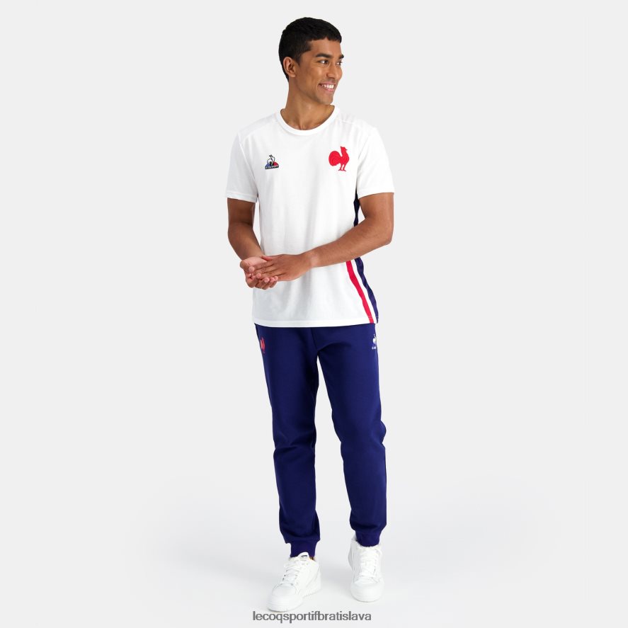 Le Coq Sportif oblečenie tričko biele muži BF4DLN215