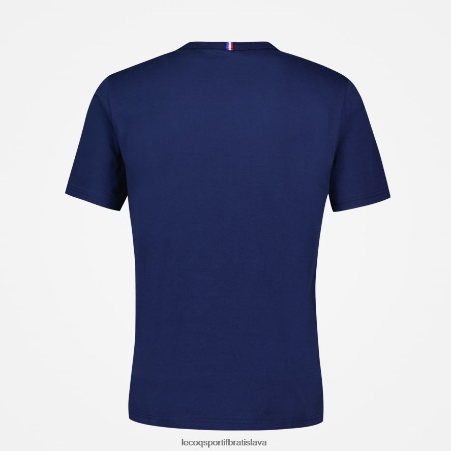 Le Coq Sportif oblečenie tričko - francúzske rugby modré muži BF4DLN172