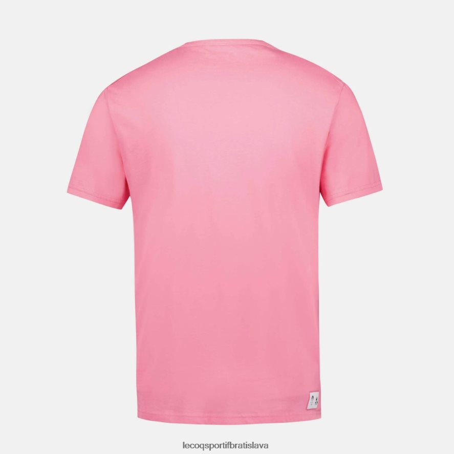Le Coq Sportif oblečenie tričko ružové muži BF4DLN204