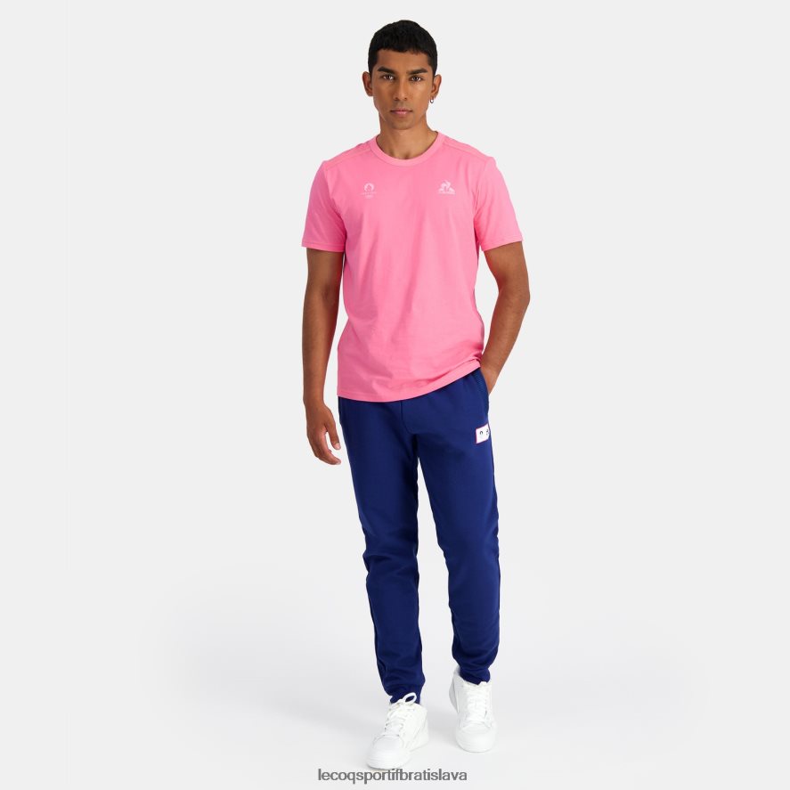 Le Coq Sportif oblečenie tričko ružové muži BF4DLN204