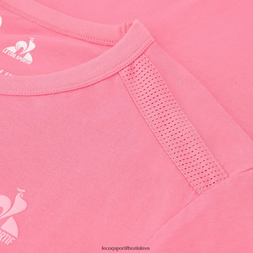 Le Coq Sportif oblečenie tričko ružové muži BF4DLN204