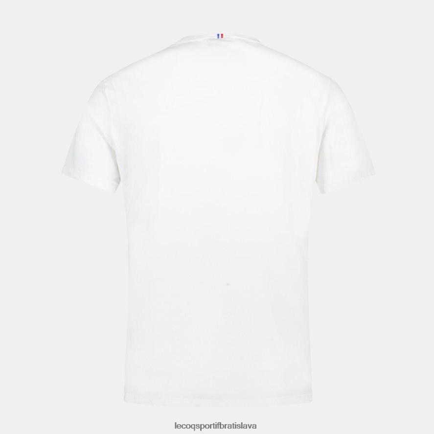 Le Coq Sportif oblečenie tričko - xv de france biele muži BF4DLN157