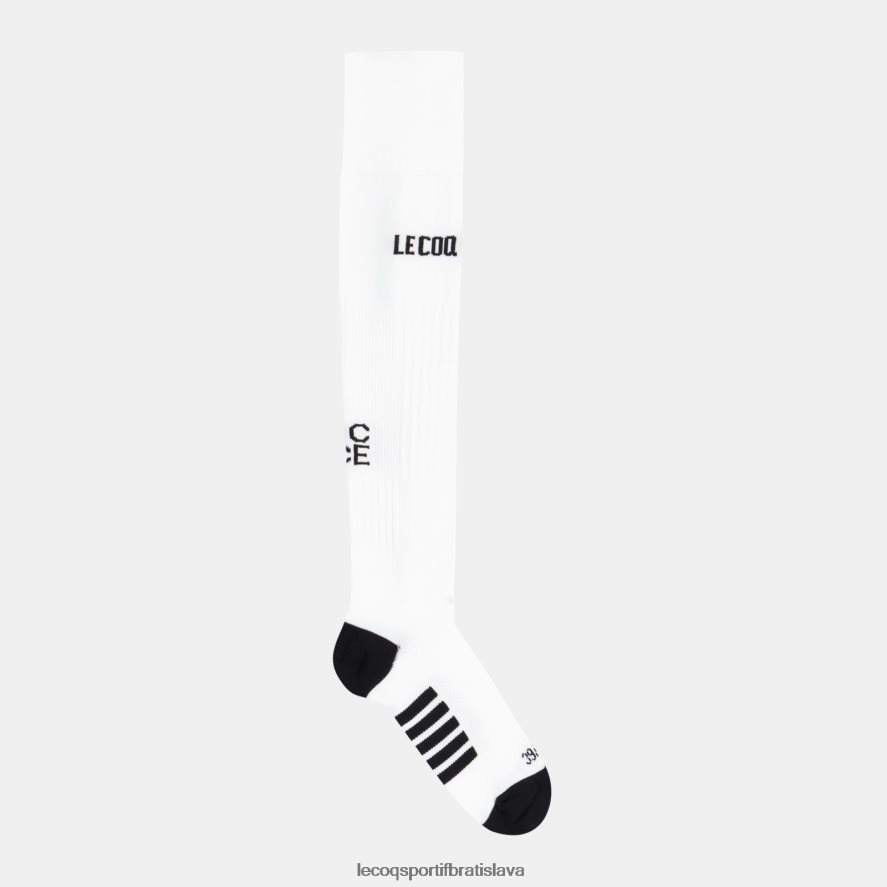 Le Coq Sportif príslušenstvo futbalové štulpne biele muži BF4DLN286