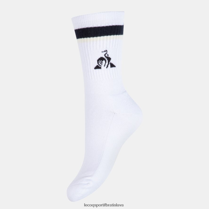 Le Coq Sportif príslušenstvo futbalové štulpne biele muži BF4DLN287