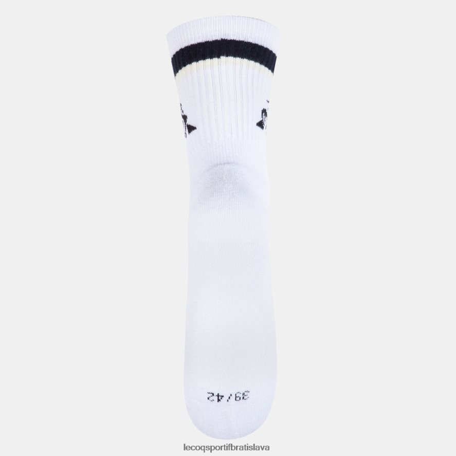 Le Coq Sportif príslušenstvo futbalové štulpne biele muži BF4DLN287
