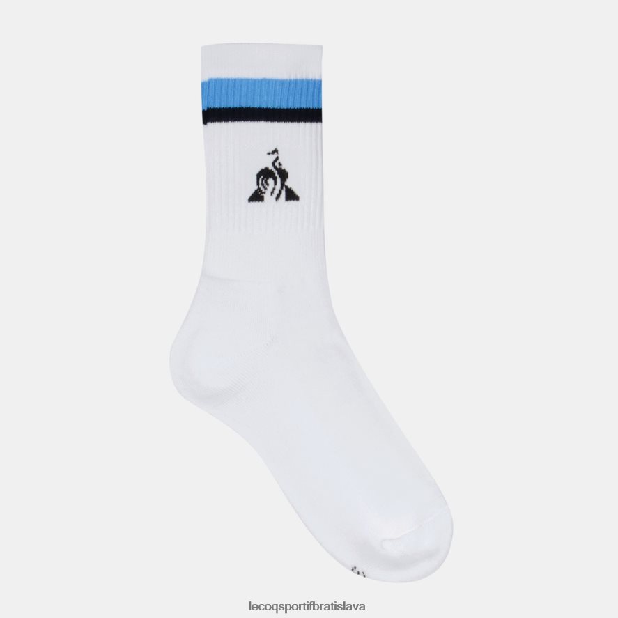 Le Coq Sportif príslušenstvo futbalové štulpne biele muži BF4DLN288
