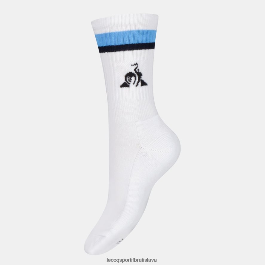 Le Coq Sportif príslušenstvo futbalové štulpne biele muži BF4DLN288