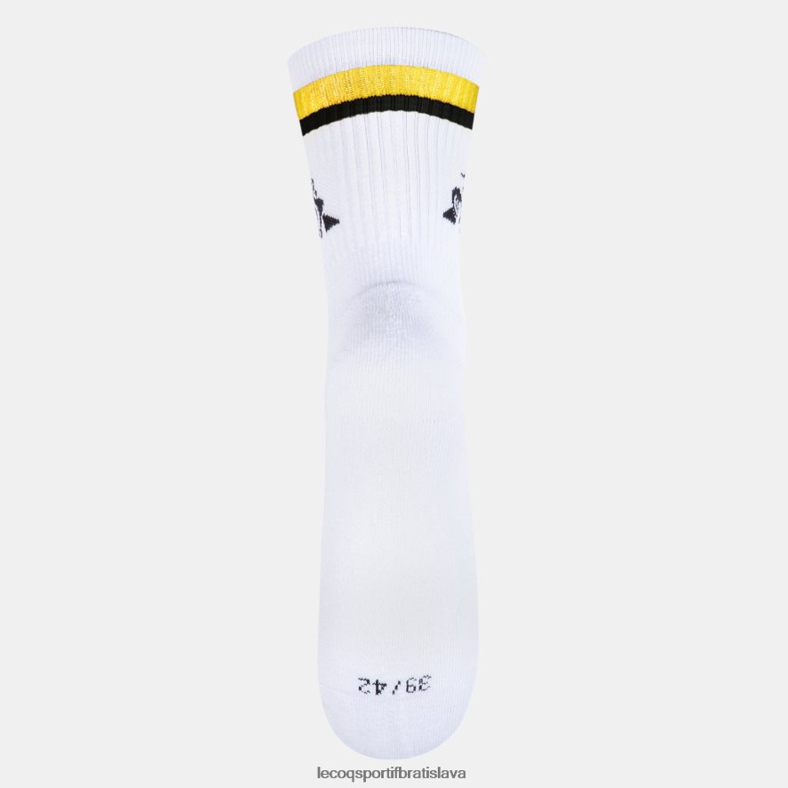 Le Coq Sportif príslušenstvo futbalové štulpne biele muži BF4DLN289