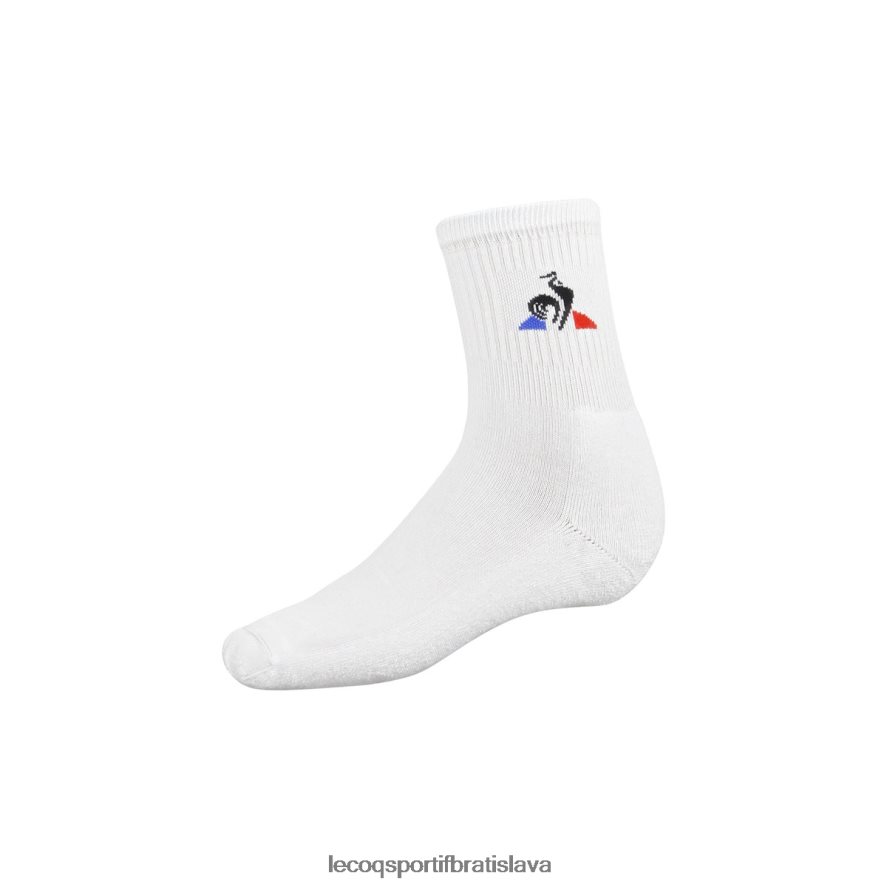 Le Coq Sportif príslušenstvo futbalové štulpne biele muži BF4DLN292