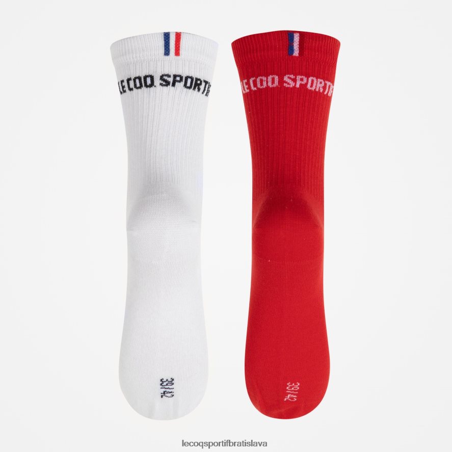 Le Coq Sportif príslušenstvo ponožky biele muži BF4DLN294