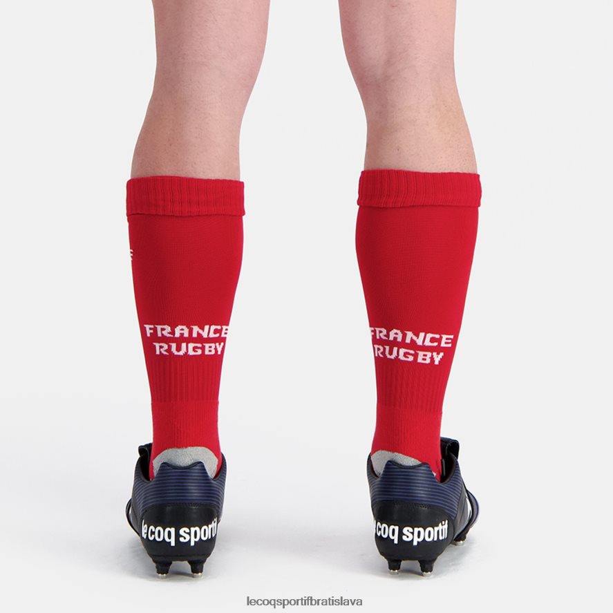 Le Coq Sportif príslušenstvo replika ponožiek červená - xv de France červená muži BF4DLN290