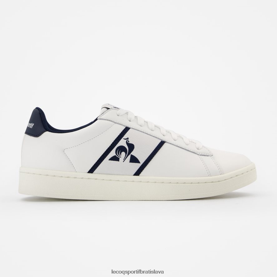 Le Coq Sportif topánky klasické mäkké biele topánky muži BF4DLN275