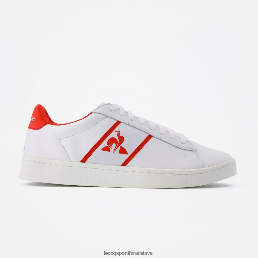 Le Coq Sportif topánky klasické mäkké biele topánky muži BF4DLN553