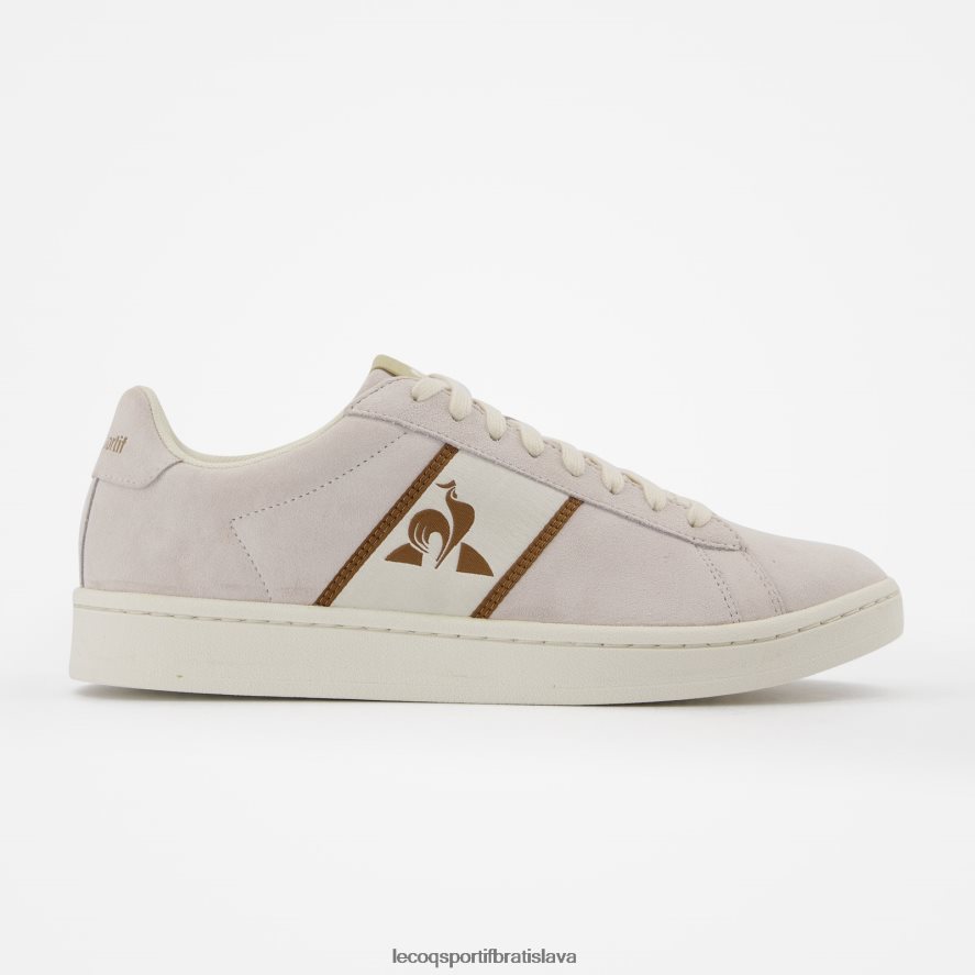 Le Coq Sportif topánky klasické mäkké ripstopové topánky biele muži BF4DLN551