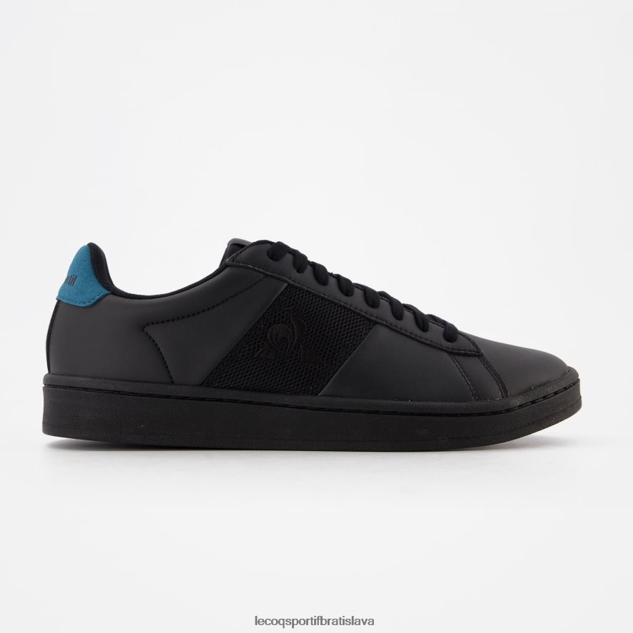 Le Coq Sportif topánky topánka klasická mäkká trikolóra tmavo čierna muži BF4DLN280