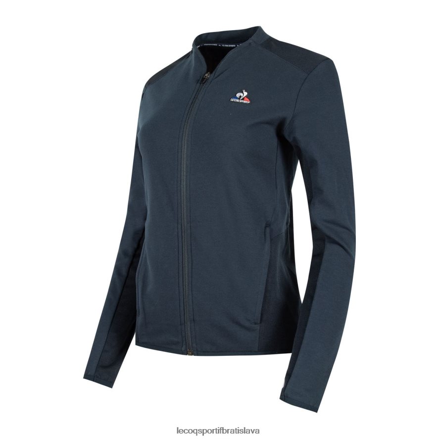 Le Coq Sportif oblečenie mikina na zips modrá ženy BF4DLN607