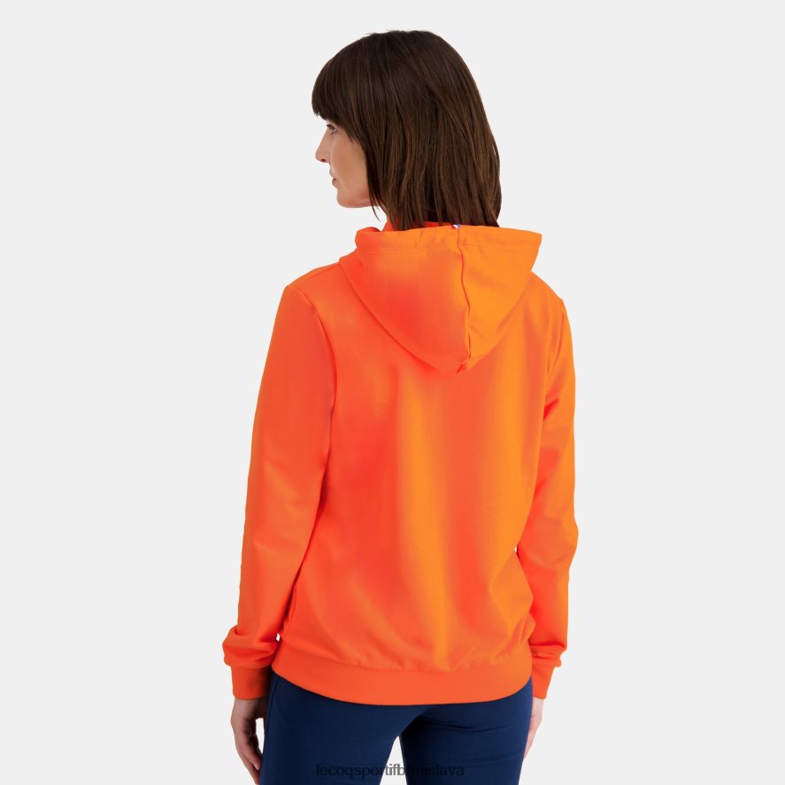 Le Coq Sportif oblečenie mikina s kapucňou oranžová ženy BF4DLN592
