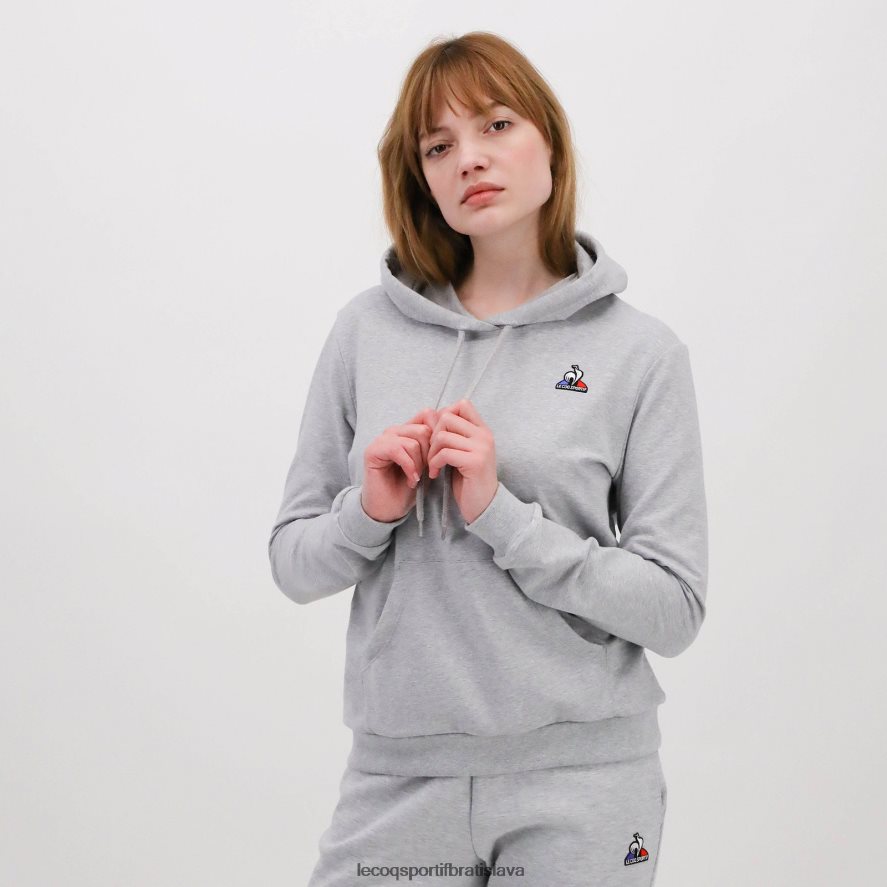 Le Coq Sportif oblečenie mikina s kapucňou sivá ženy BF4DLN320