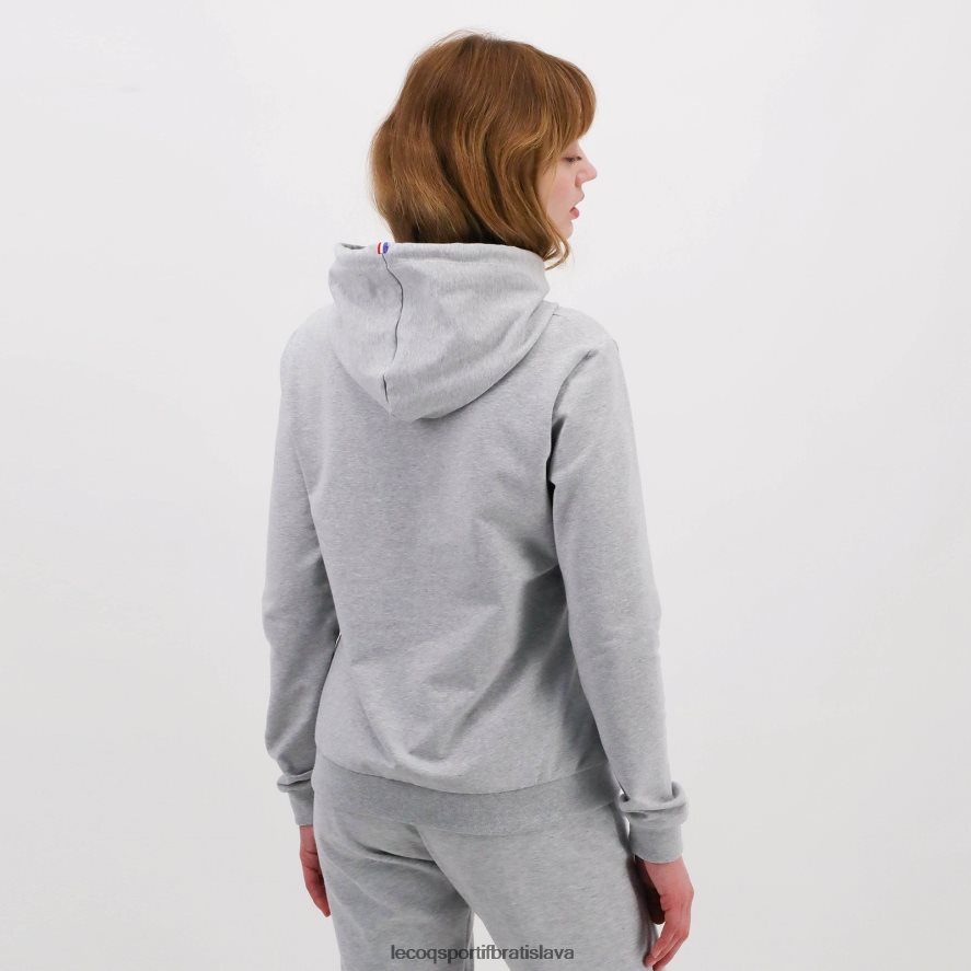 Le Coq Sportif oblečenie mikina s kapucňou sivá ženy BF4DLN320