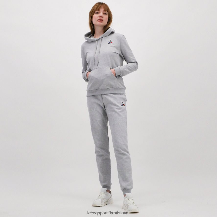 Le Coq Sportif oblečenie mikina s kapucňou sivá ženy BF4DLN320