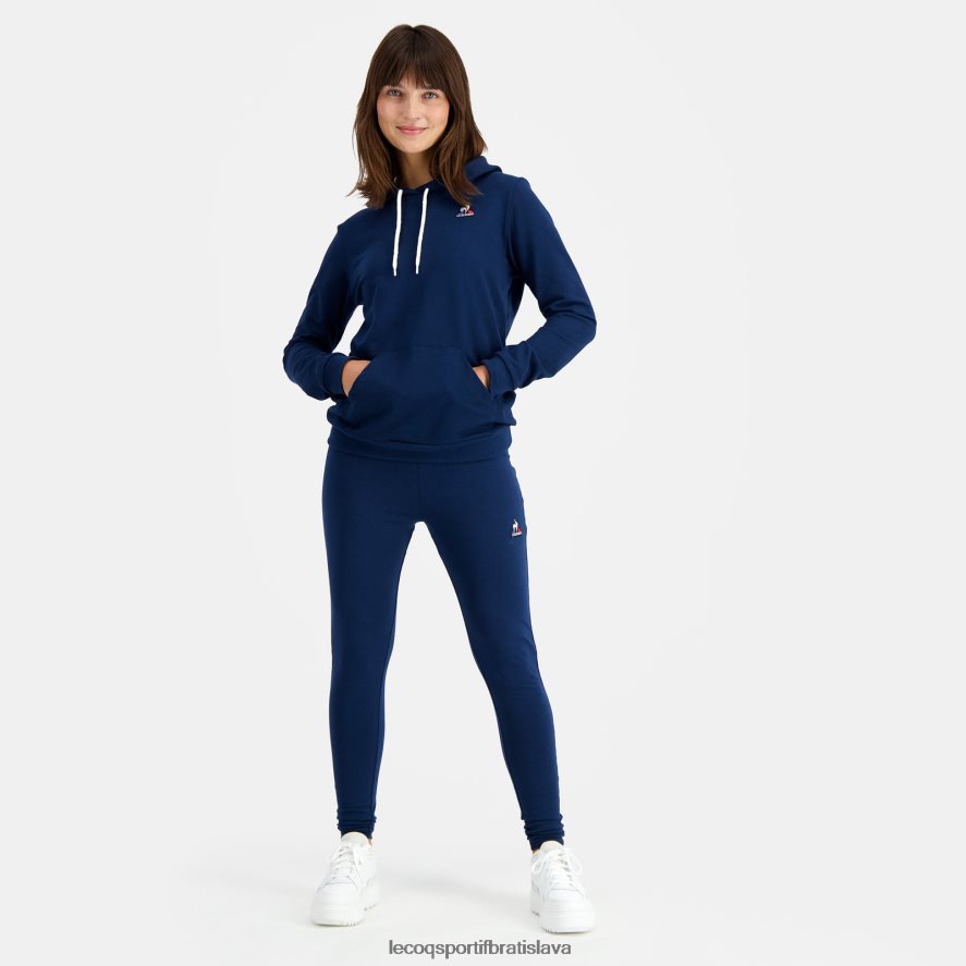 Le Coq Sportif oblečenie modrá mikina s kapucňou ženy BF4DLN317