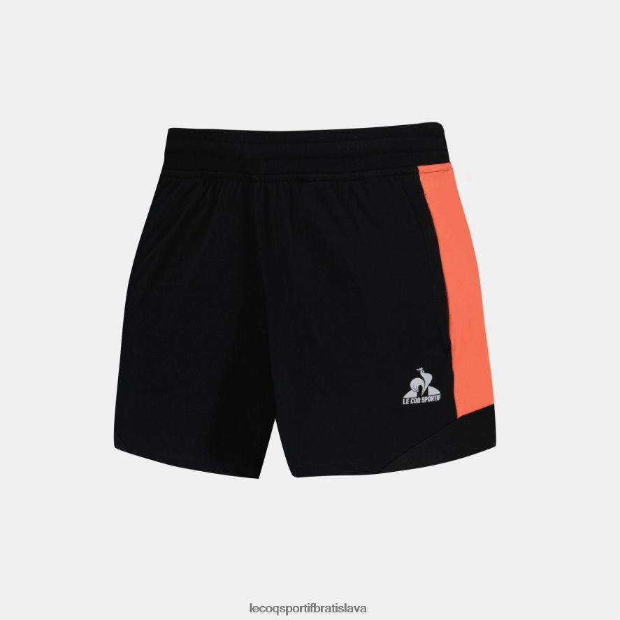 Le Coq Sportif oblečenie šortky čierne ženy BF4DLN332