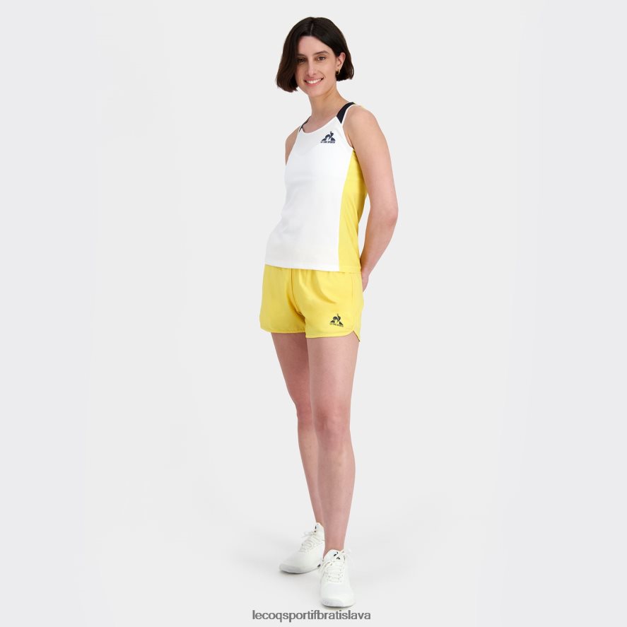Le Coq Sportif oblečenie šortky žlté ženy BF4DLN325