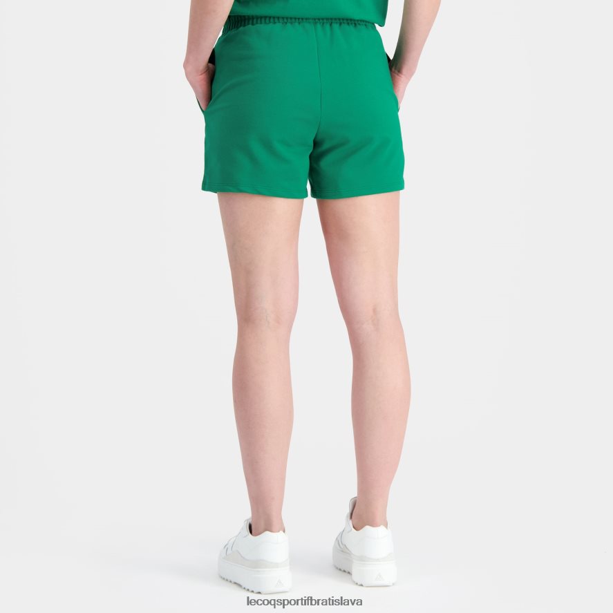 Le Coq Sportif oblečenie šortky zelené ženy BF4DLN323
