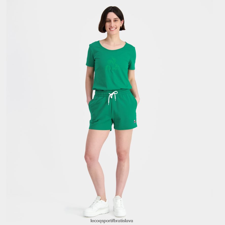 Le Coq Sportif oblečenie šortky zelené ženy BF4DLN323