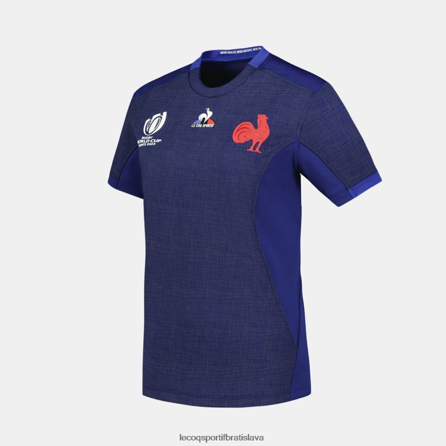 Le Coq Sportif oblečenie replika dresu xv de france - svetový pohár v rugby 2023 modrý ženy BF4DLN349