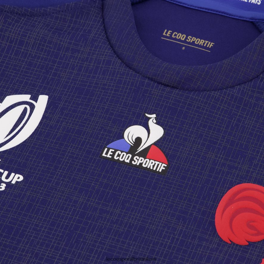 Le Coq Sportif oblečenie replika dresu xv de france - svetový pohár v rugby 2023 modrý ženy BF4DLN349