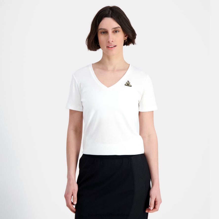 Le Coq Sportif oblečenie tričko biele ženy BF4DLN352