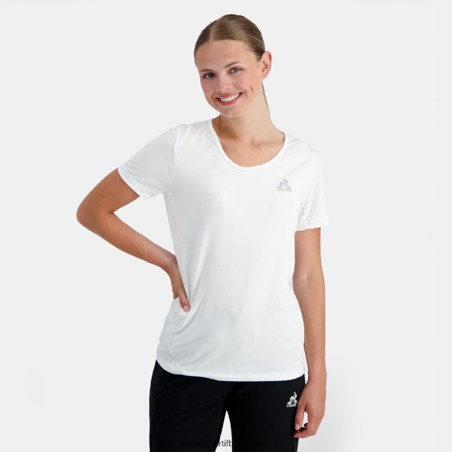 Le Coq Sportif oblečenie tričko biele ženy BF4DLN356