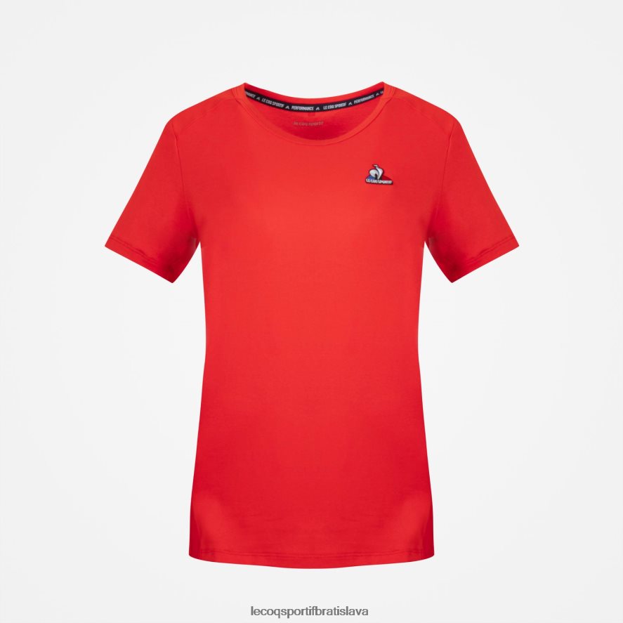 Le Coq Sportif oblečenie tričko červené ženy BF4DLN600