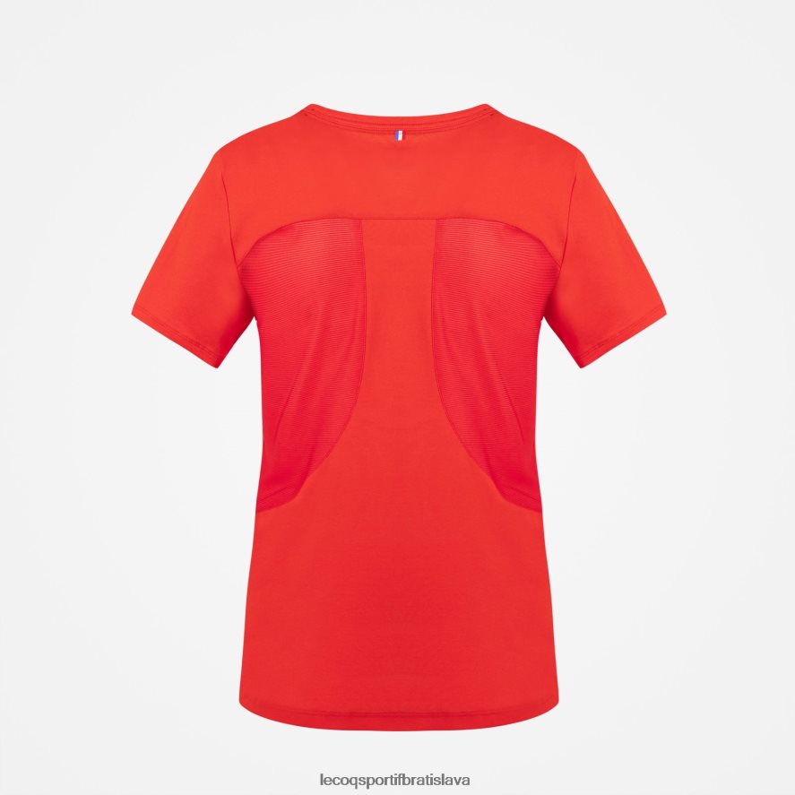 Le Coq Sportif oblečenie tričko červené ženy BF4DLN600