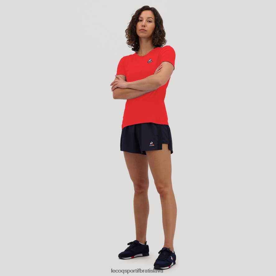 Le Coq Sportif oblečenie tričko červené ženy BF4DLN600