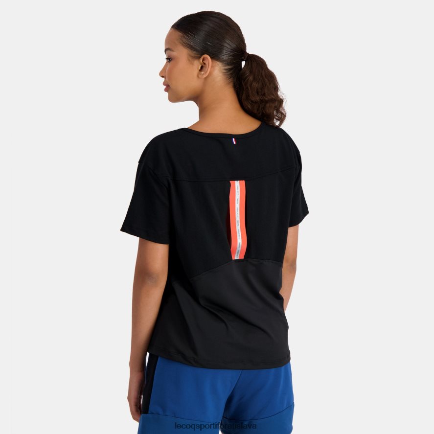 Le Coq Sportif oblečenie tričko čierne ženy BF4DLN354