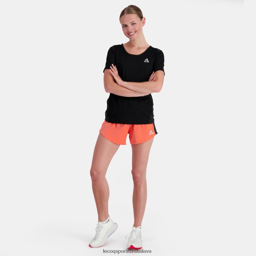 Le Coq Sportif oblečenie tričko čierne ženy BF4DLN357