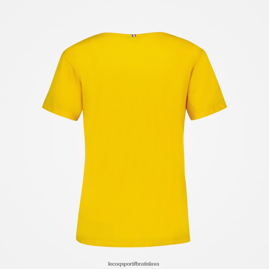 Le Coq Sportif oblečenie tričko žlté ženy BF4DLN594